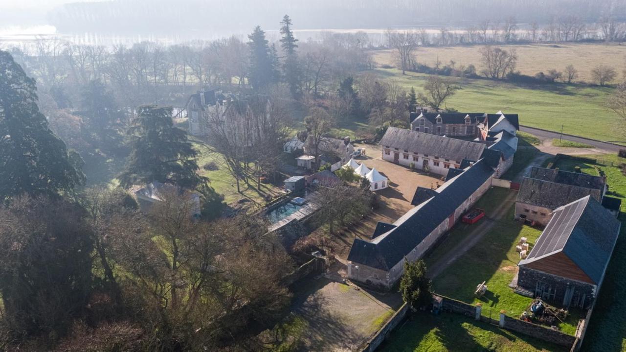 Chateau De Belle Poule Les Ponts-de-Ce Ngoại thất bức ảnh